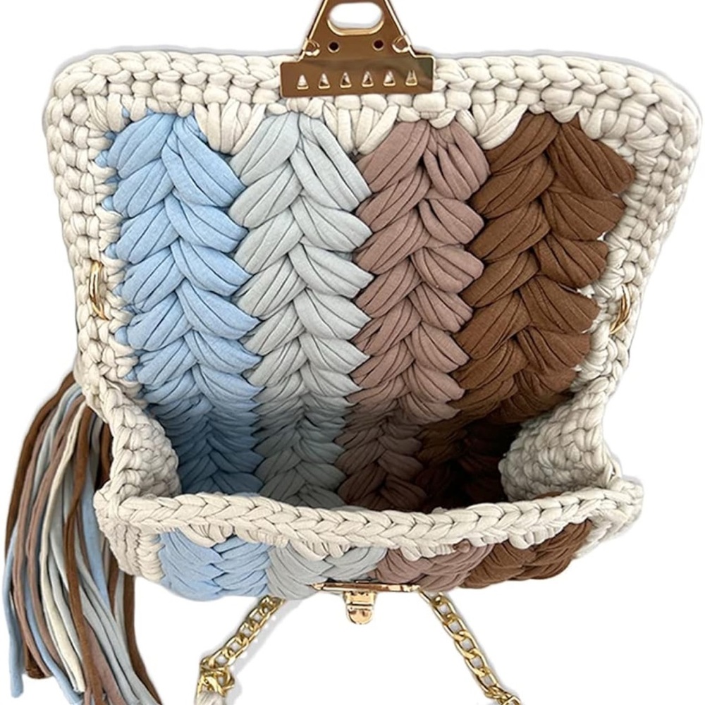 CHQUEL Multicolor Woven Handbag - Picture 4 of 7